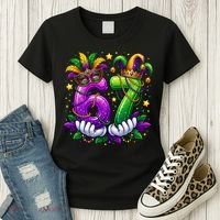 67 Mardi Gras Party 6-7 Meme Six Seven Women's T-Shirt thumb 3