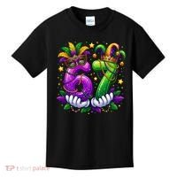 67 Mardi Gras Party 6-7 Meme Six Seven Kids T-Shirt thumb 0