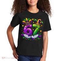 67 Mardi Gras Party 6-7 Meme Six Seven Kids T-Shirt thumb 2
