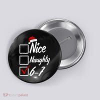 6-7 Meme Nice Naughty 67 Christmas Brain Rot Button thumb 0