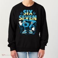 67 Meme Six Seven 6-7 Italian Brainrot Funny Women's Sweatshirt thumb 0