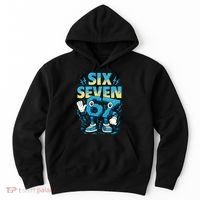 67 Meme Six Seven 6-7 Italian Brainrot Funny Hoodie thumb 0
