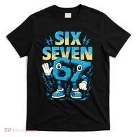 67 Meme Six Seven 6-7 Italian Brainrot Funny T-Shirt thumb 0