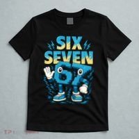 67 Meme Six Seven 6-7 Italian Brainrot Funny T-Shirt thumb 5