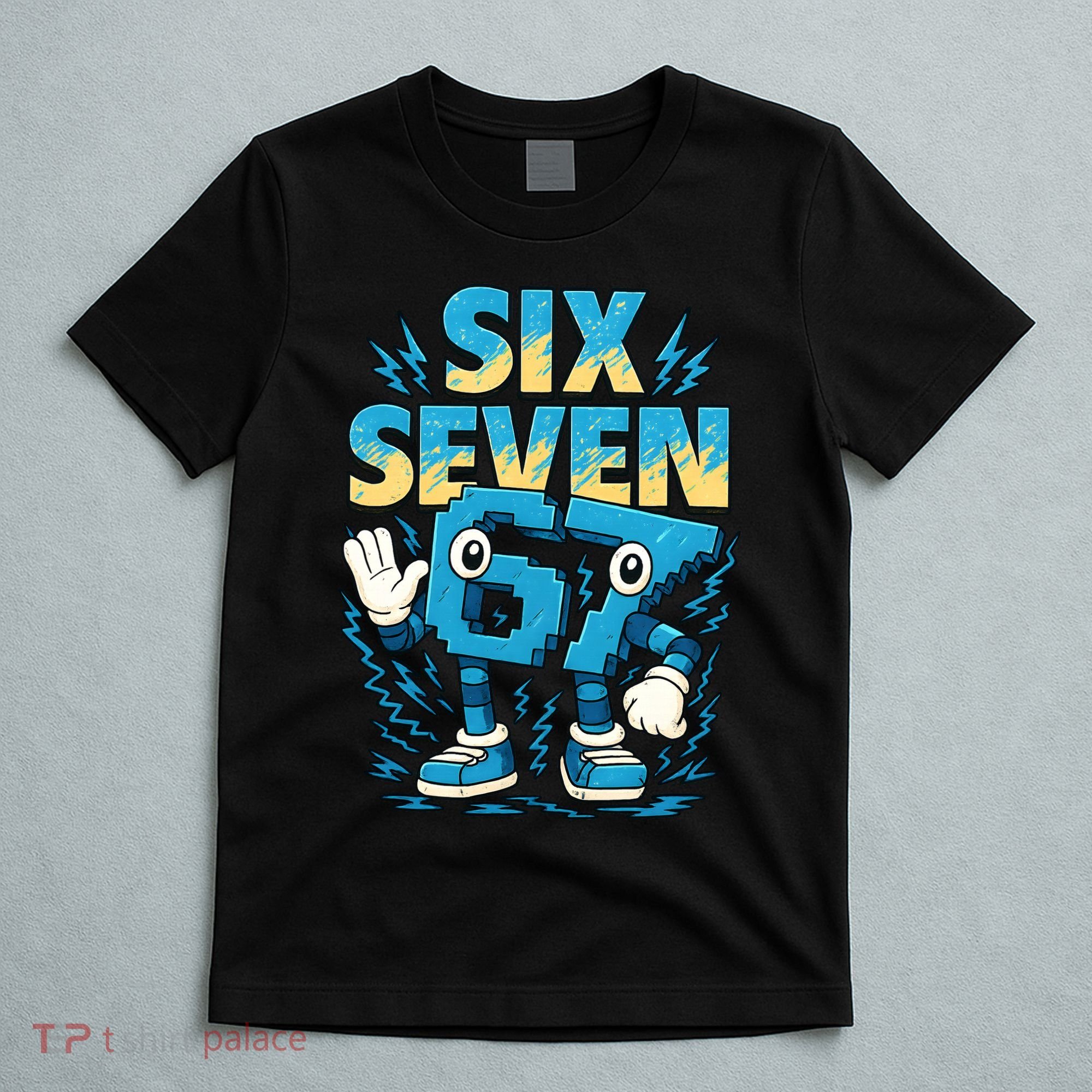 67 Meme Six Seven 6-7 Italian Brainrot Funny T-Shirt