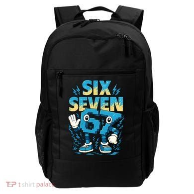 67 Meme Six Seven 6-7 Italian Brainrot Funny Backpack