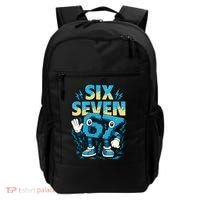 67 Meme Six Seven 6-7 Italian Brainrot Funny Backpack thumb 0