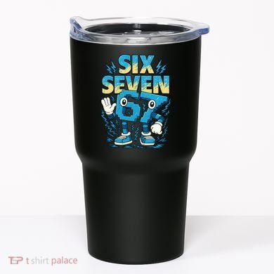 67 Meme Six Seven 6-7 Italian Brainrot Funny Tumbler