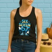 67 Meme Six Seven 6-7 Italian Brainrot Funny Women's Tank Top thumb 2