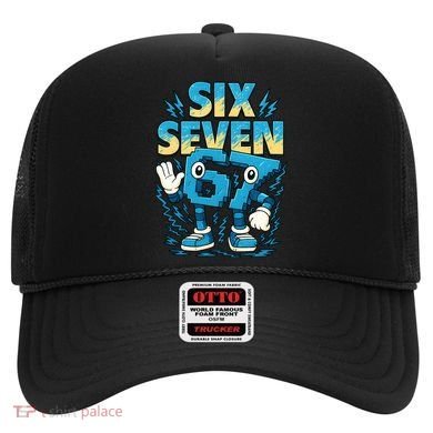 67 Meme Six Seven 6-7 Italian Brainrot Funny Hat