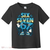 67 Meme Six Seven 6-7 Italian Brainrot Funny Toddler T-Shirt thumb 0