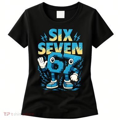 67 Meme Six Seven 6-7 Italian Brainrot Funny Women's T-Shirt