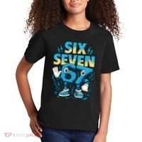 67 Meme Six Seven 6-7 Italian Brainrot Funny Kids T-Shirt thumb 2