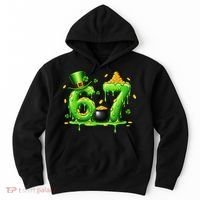 6-7 Meme St Patrick's Day 67 Hoodie thumb 0