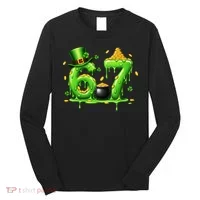 6-7 Meme St Patrick's Day 67 Long Sleeve Shirt thumb 0