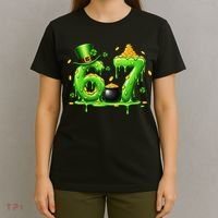 6-7 Meme St Patrick's Day 67 T-Shirt thumb 4