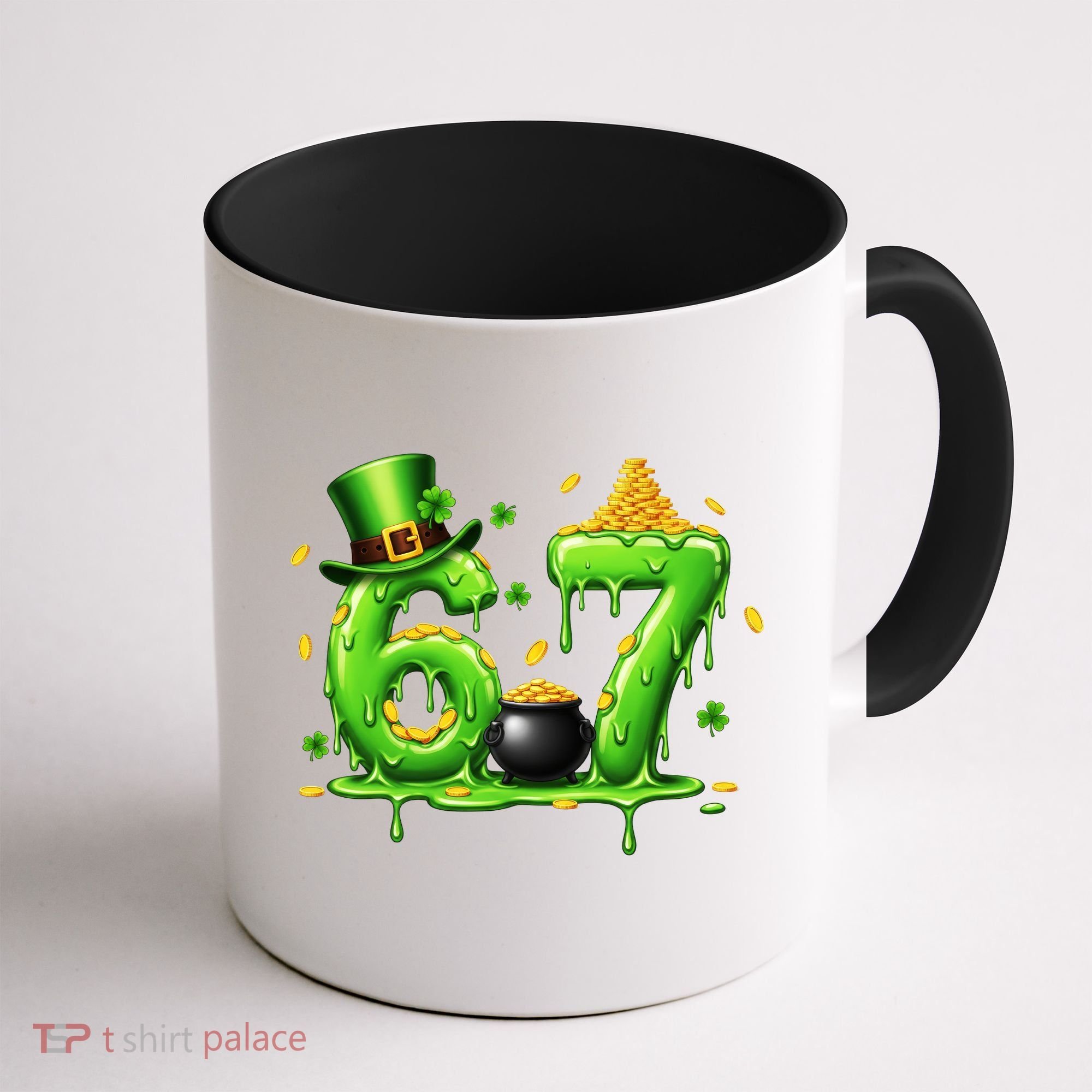 6-7 Meme St Patrick's Day 67 Coffee Mug