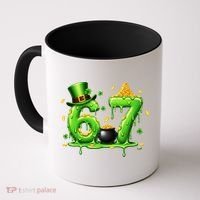 6-7 Meme St Patrick's Day 67 Coffee Mug thumb 0