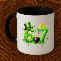 6-7 Meme St Patrick's Day 67 Coffee Mug thumb 2