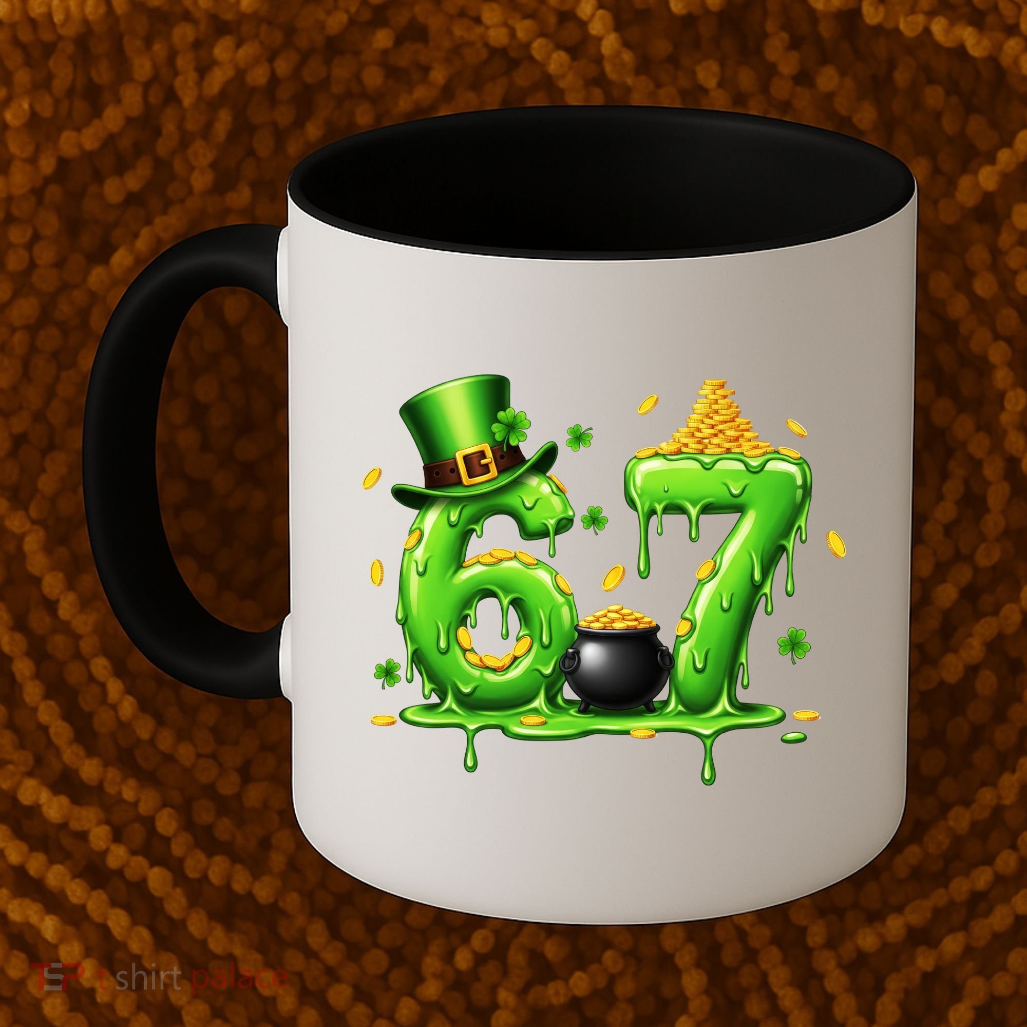 6-7 Meme St Patrick's Day 67 Coffee Mug
