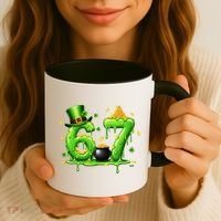 6-7 Meme St Patrick's Day 67 Coffee Mug thumb 3