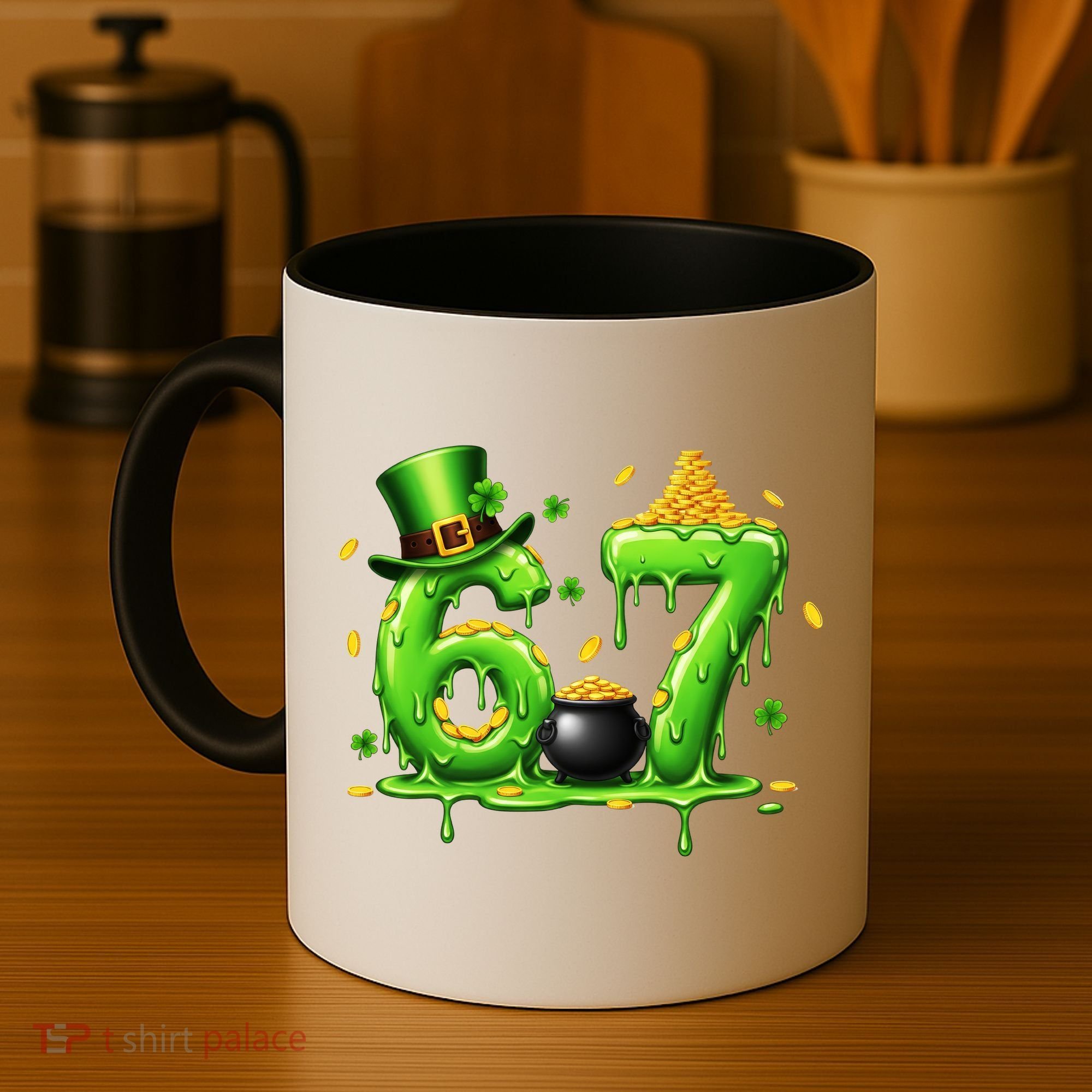6-7 Meme St Patrick's Day 67 Coffee Mug