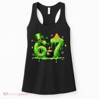 6-7 Meme St Patrick's Day 67 Women's Tank Top thumb 0