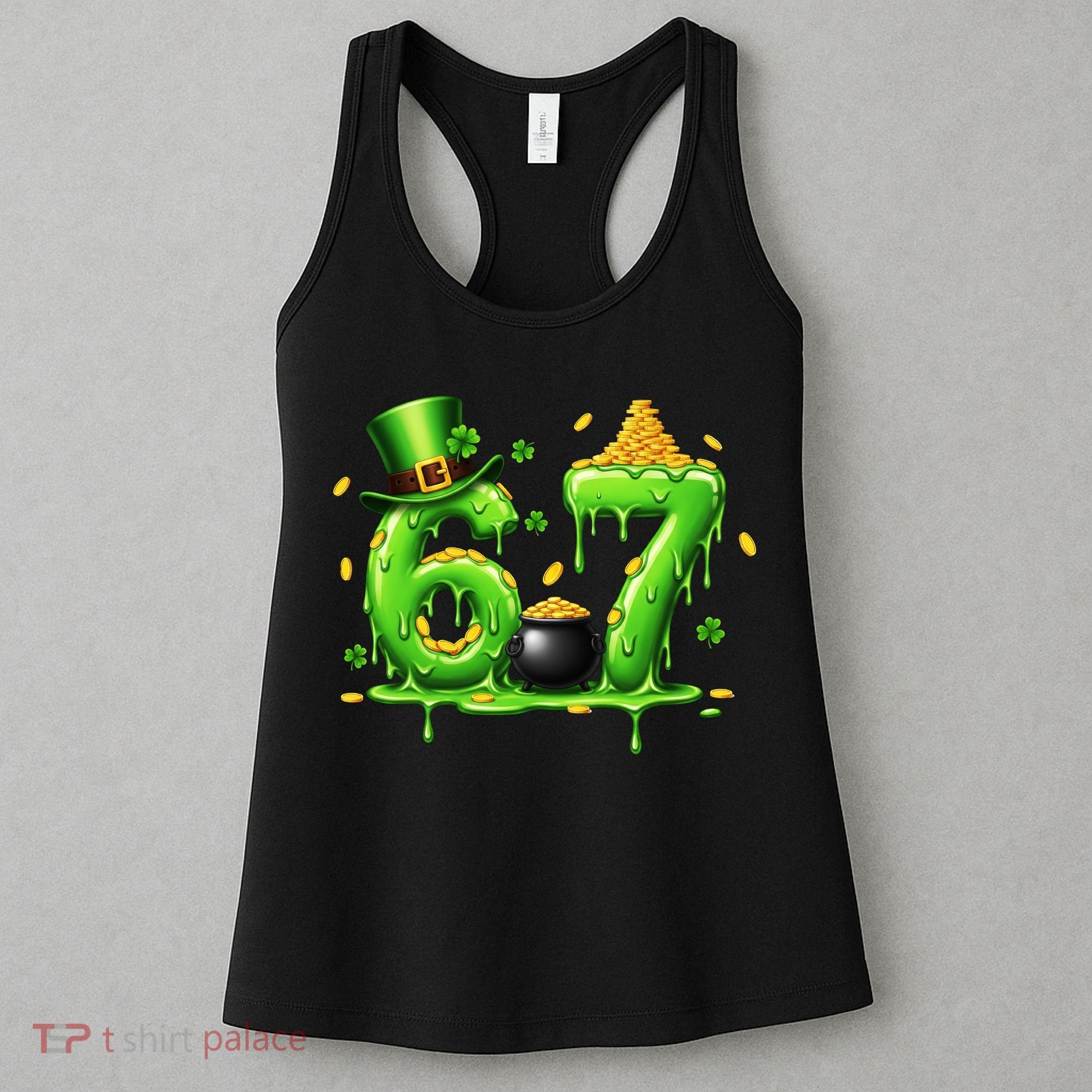 6-7 Meme St Patrick's Day 67 Women's Tank Top
