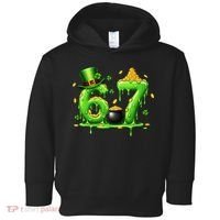6-7 Meme St Patrick's Day 67 Toddler Hoodie thumb 0