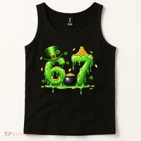 6-7 Meme St Patrick's Day 67 Tank Top thumb 2