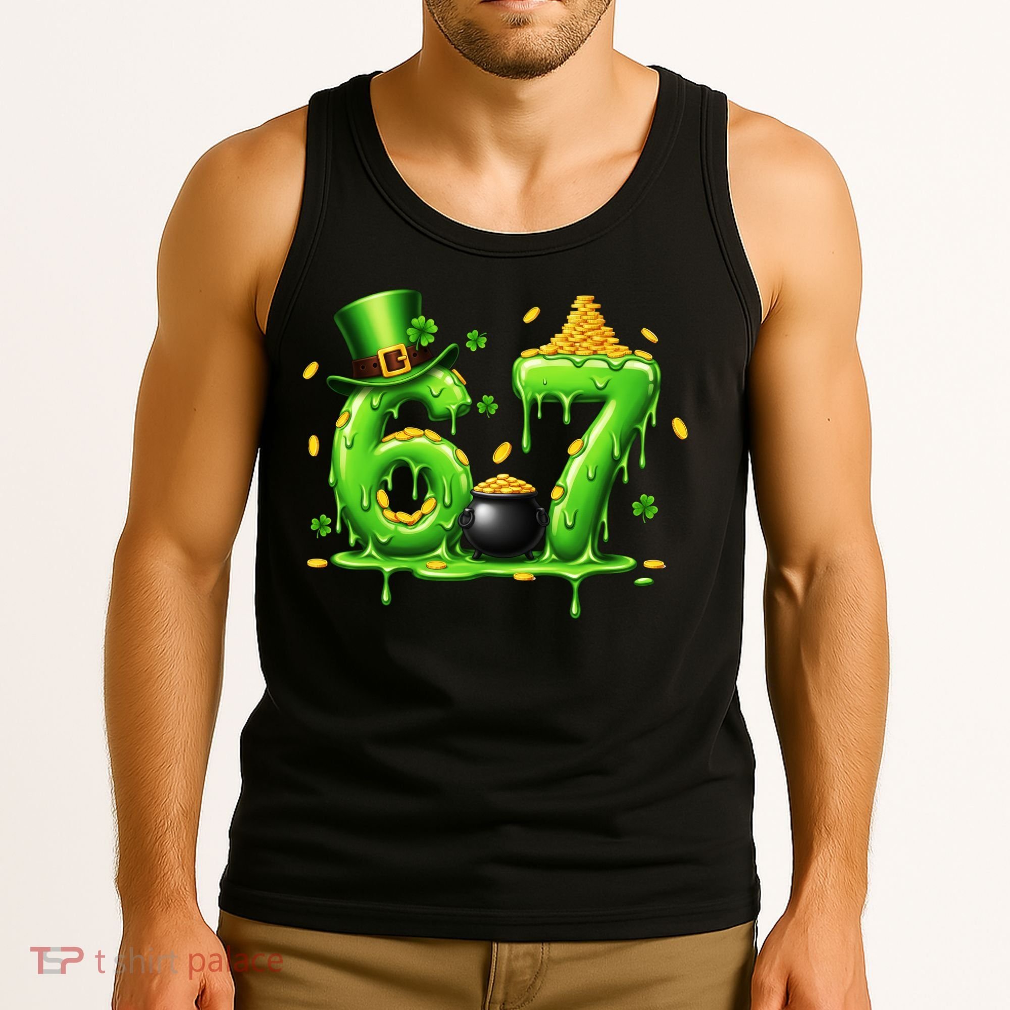 6-7 Meme St Patrick's Day 67 Tank Top