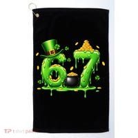 6-7 Meme St Patrick's Day 67 Golf Towel thumb 0