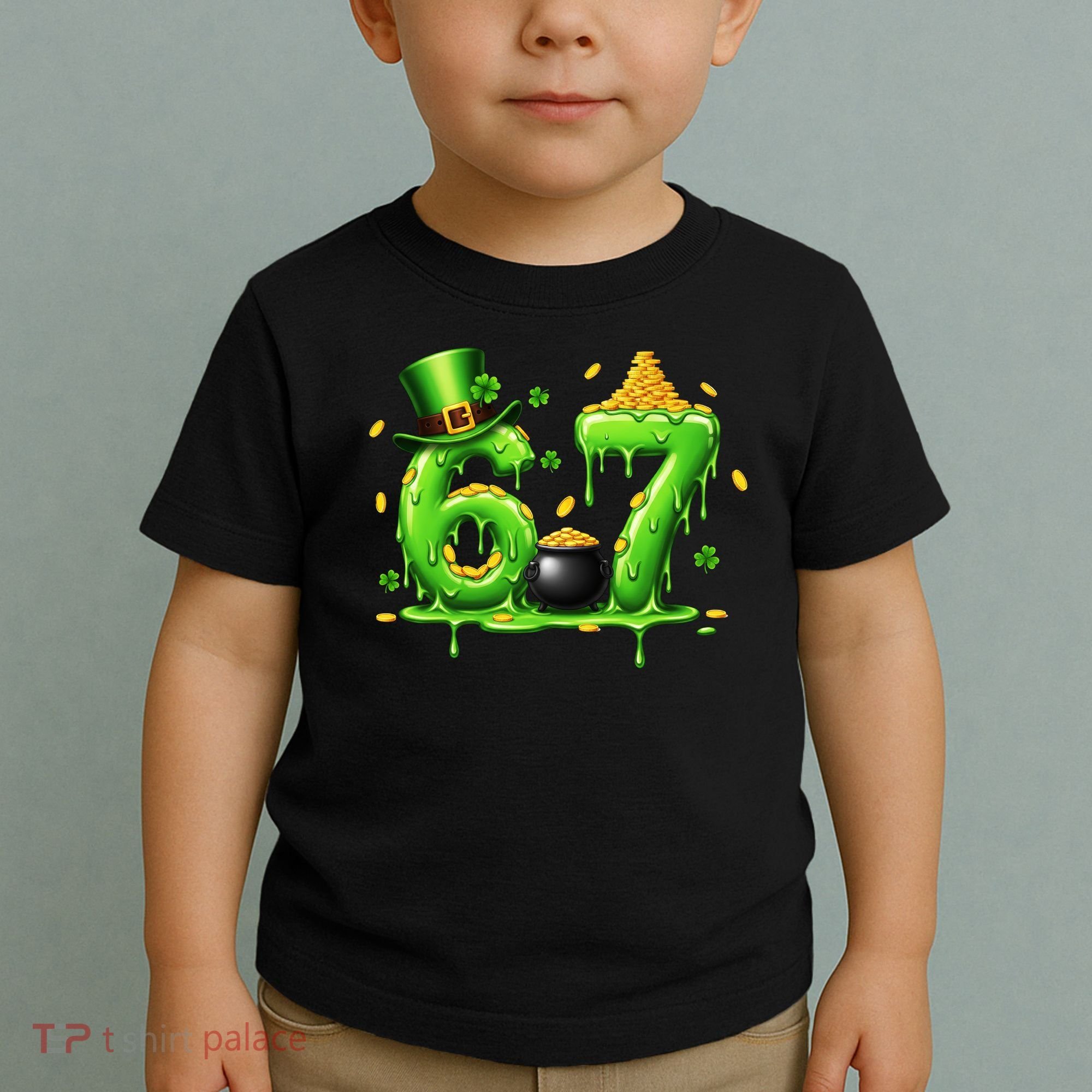 6-7 Meme St Patrick's Day 67 Toddler T-Shirt