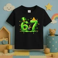 6-7 Meme St Patrick's Day 67 Toddler T-Shirt thumb 3