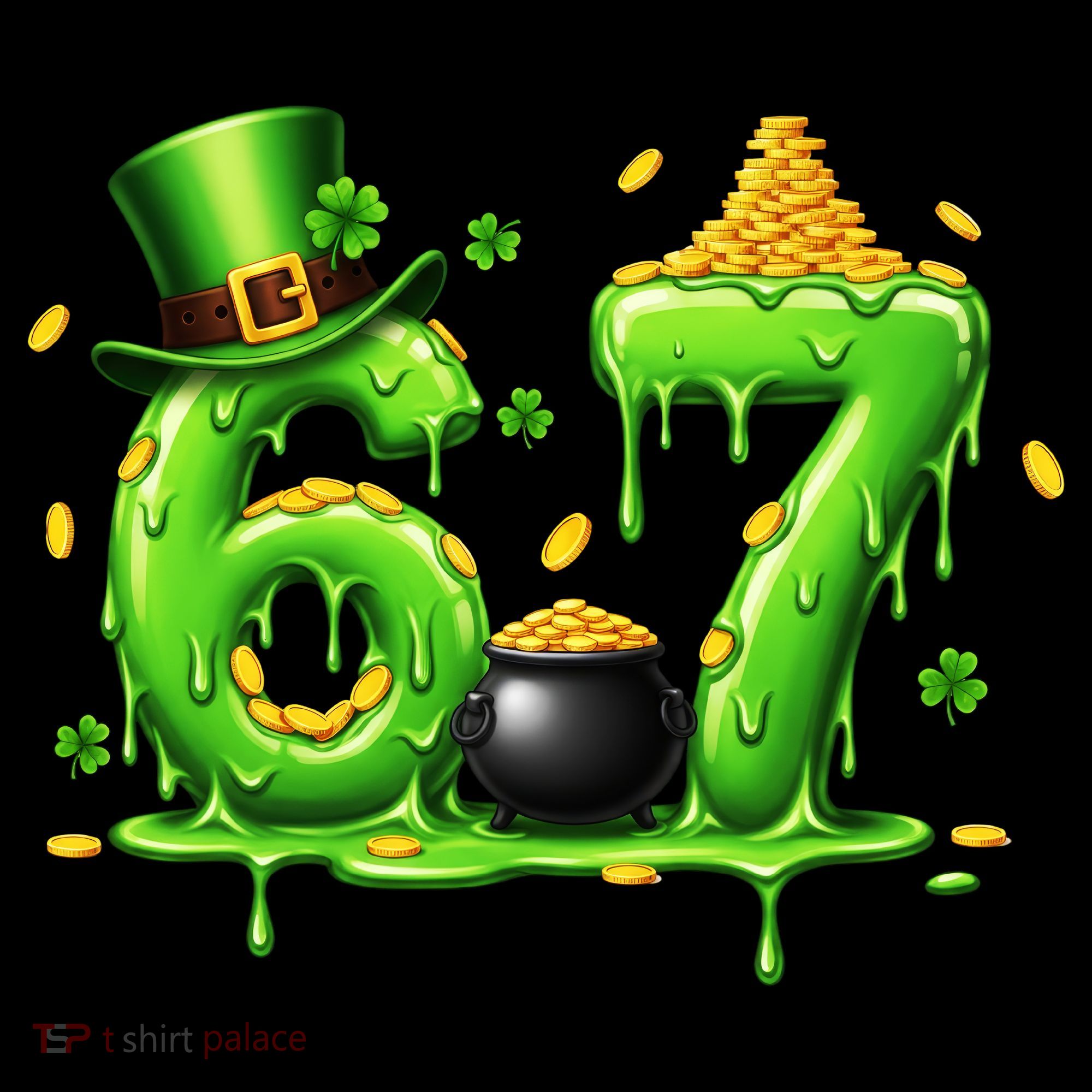 6-7 Meme St Patrick's Day 67 Women's Long Sleeve Shirt