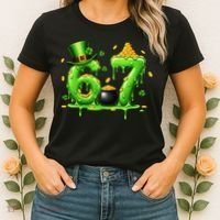 6-7 Meme St Patrick's Day 67 Women's T-Shirt thumb 2