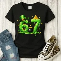 6-7 Meme St Patrick's Day 67 Women's T-Shirt thumb 3