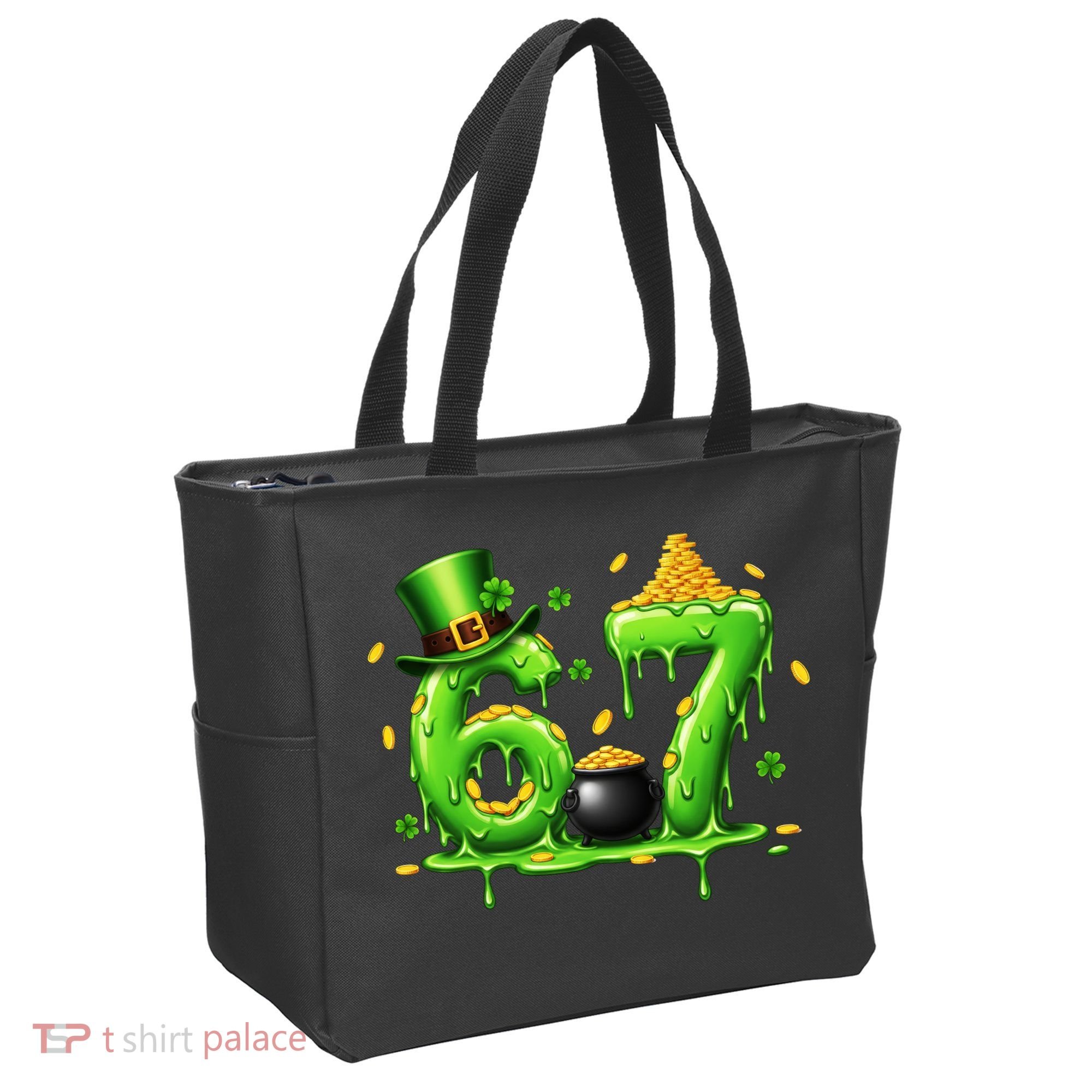 6-7 Meme St Patrick's Day 67 Tote Bag