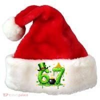 6-7 Meme St Patrick's Day 67 Santa Hat thumb 0