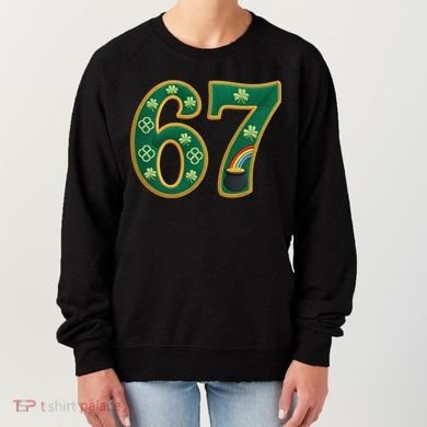 6-7 Meme St Patrick's Celtic 67 Women's Sweatshirt