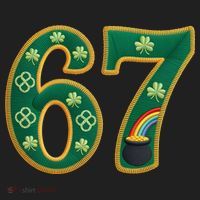 6-7 Meme St Patrick's Celtic 67 Women's Sweatshirt thumb 2