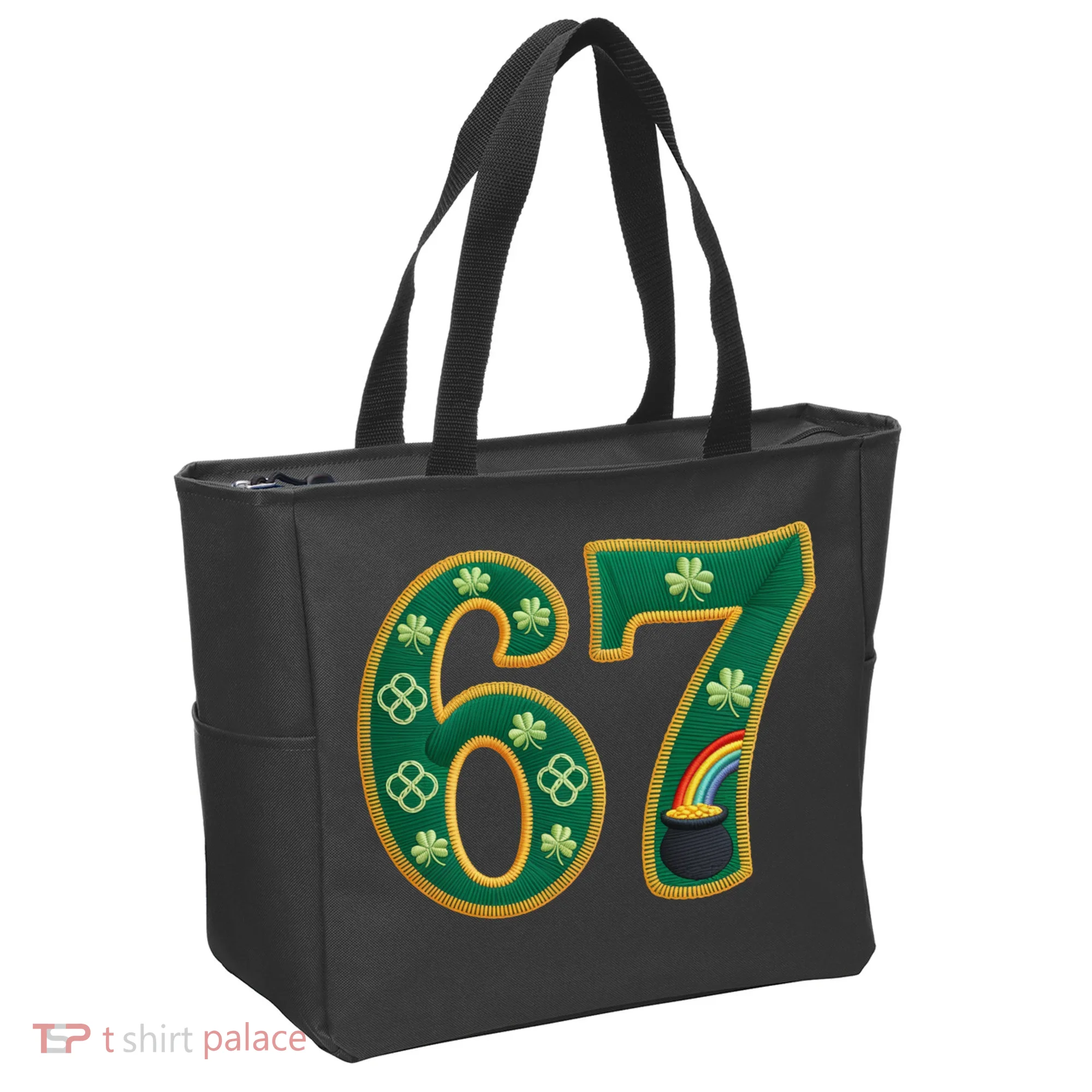 6-7 Meme St Patrick's Celtic 67 Tote Bag