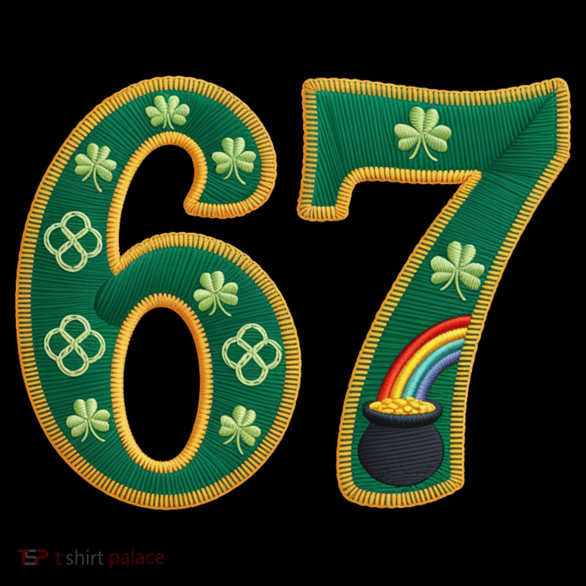 6-7 Meme St Patrick's Celtic 67 Tote Bag