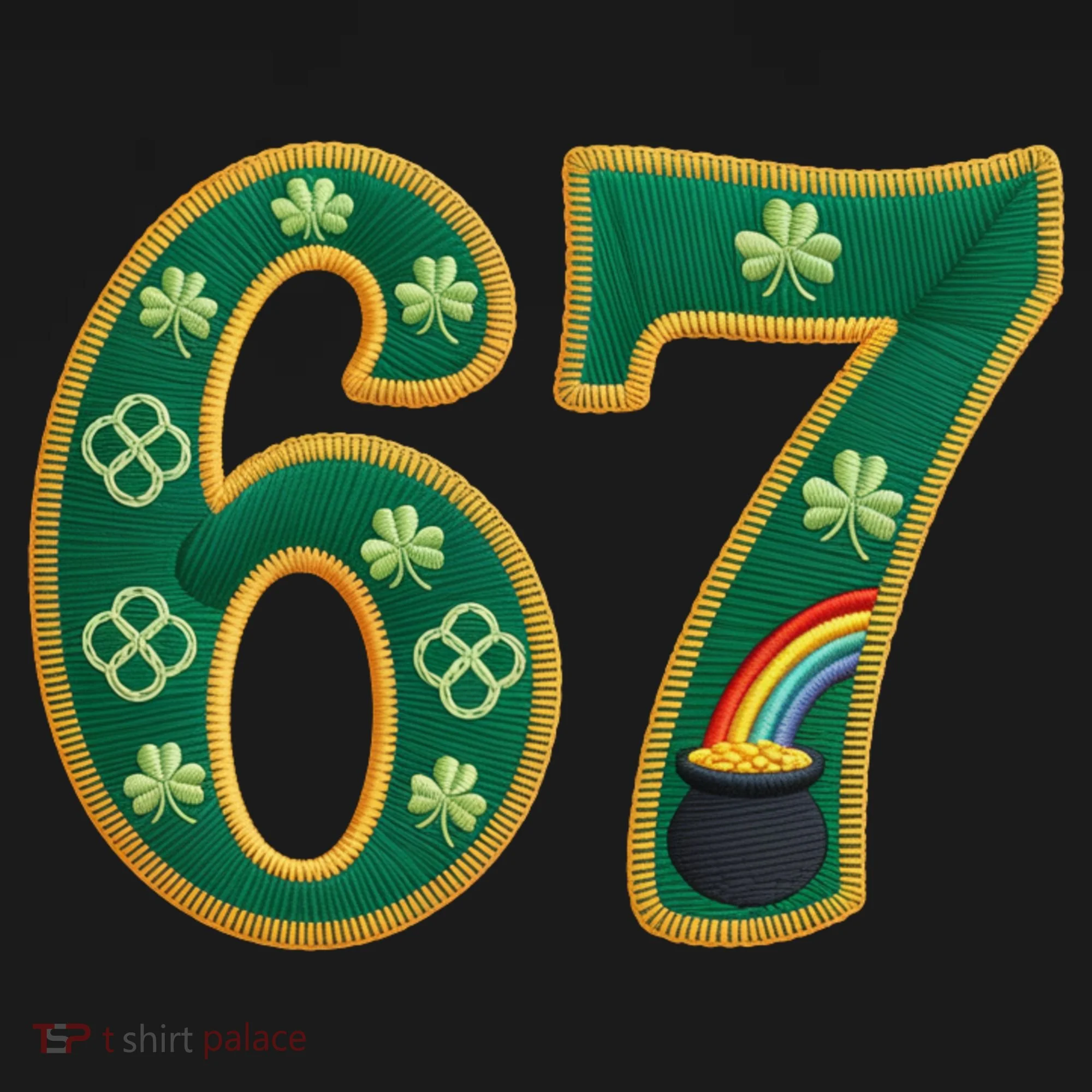 6-7 Meme St Patrick's Celtic 67 Tote Bag