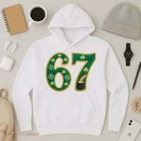 6-7 Meme St Patrick's Celtic 67 Hoodie thumb 3