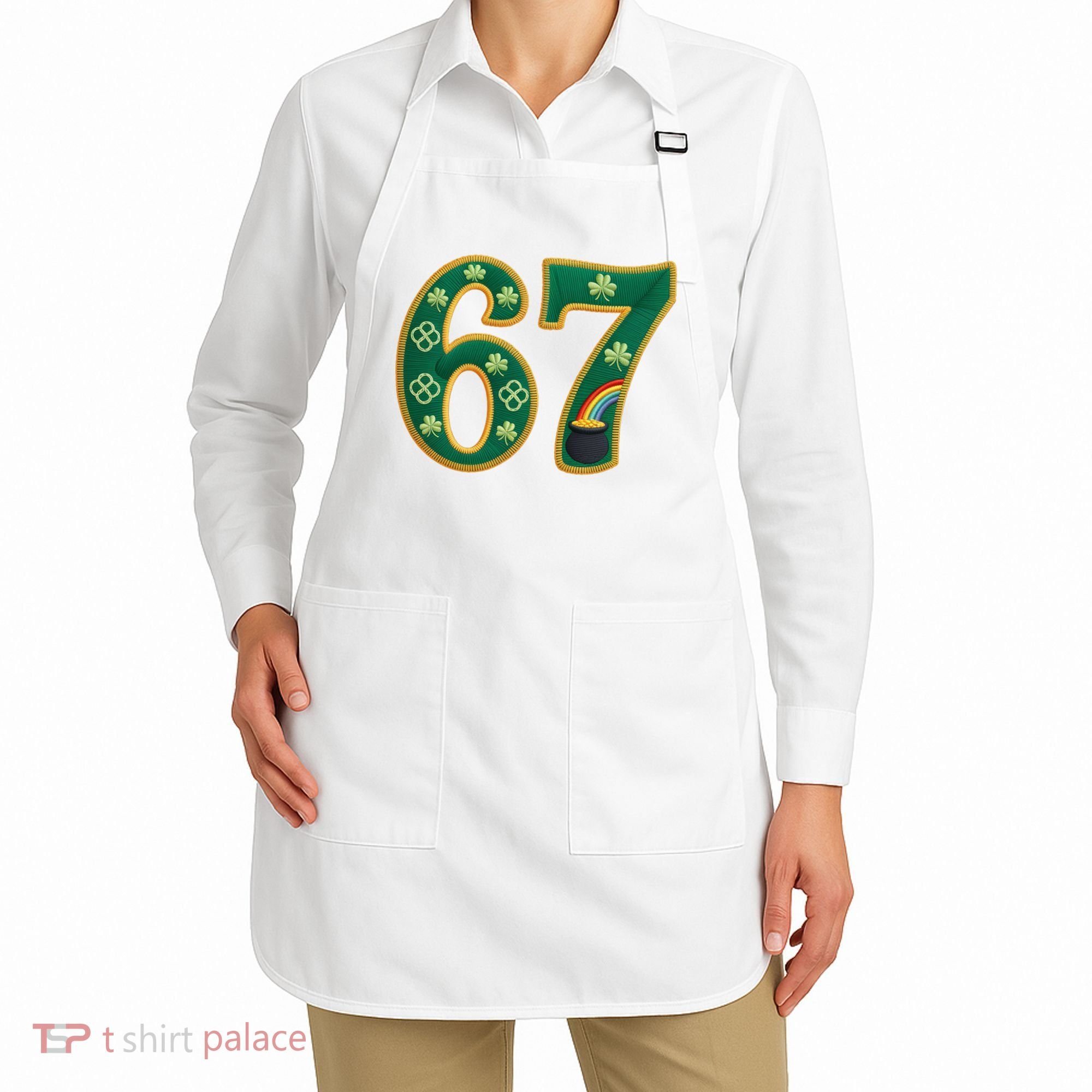6-7 Meme St Patrick's Celtic 67 Apron