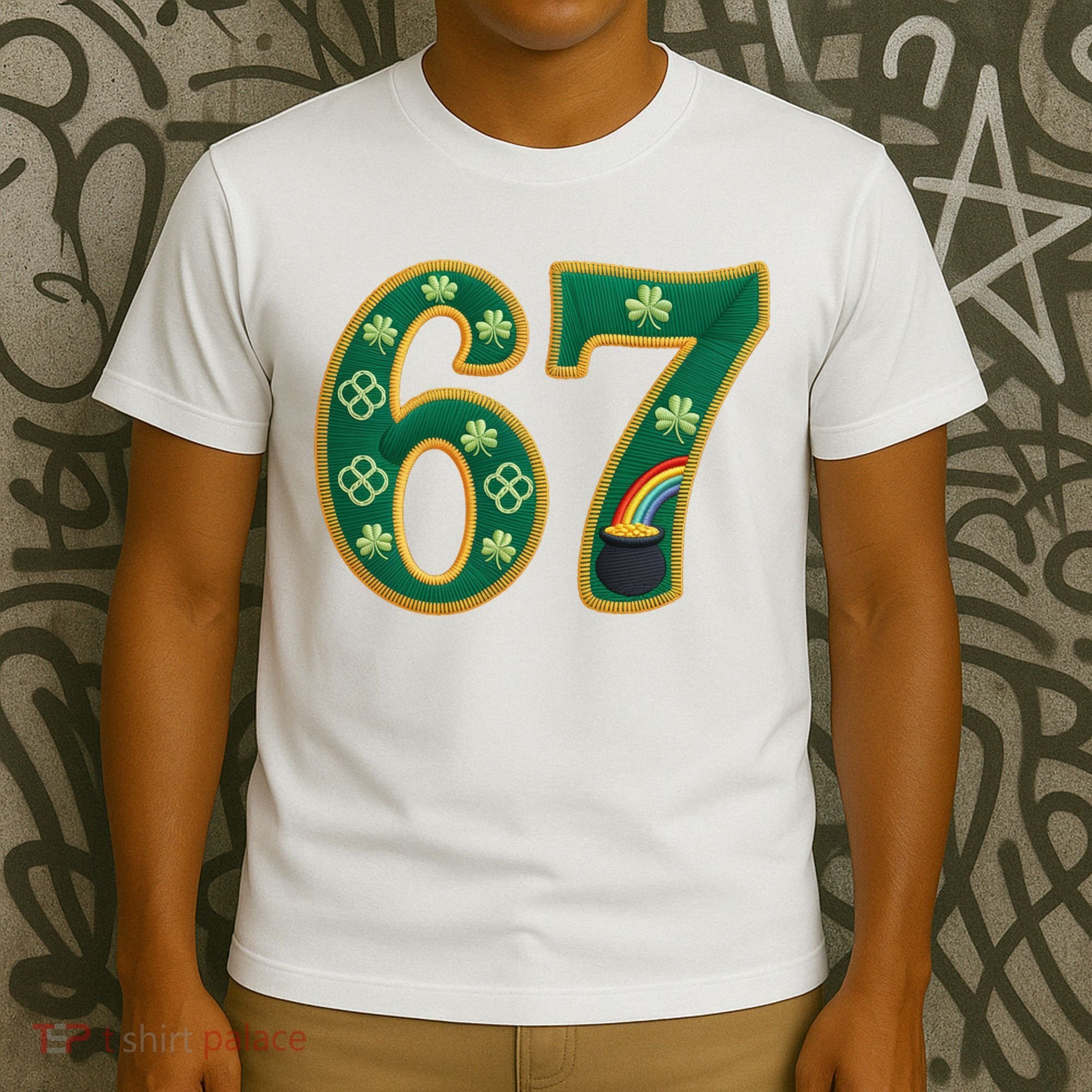 6-7 Meme St Patrick's Celtic 67 T-Shirt