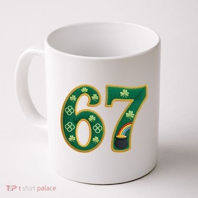 6-7 Meme St Patrick's Celtic 67 Coffee Mug