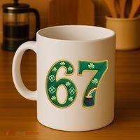 6-7 Meme St Patrick's Celtic 67 Coffee Mug thumb 4