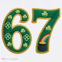 6-7 Meme St Patrick's Celtic 67 Women's Hoodie thumb 2